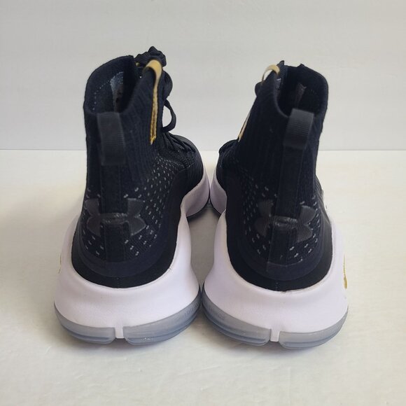 NEW Under Armour Curry 4 More Dimes Basketball Shoes 1298306-001 Size 10 Black - Picture 5 of 7